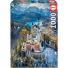 Image de Puzzle 1000 Pieces - Château De Neuschwanstein