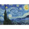 Image de Puzzle de 1000 pièces Educa Van Gogh Noche Estrellada Multicolore 27x37x5 cm 634572