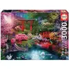 Image de Puzzle de 3000 pièces Educa Jardína Japonés Multicolore 32x46x15 cm 634445