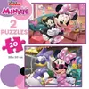 Image de Puzzle de 2 x 20 pièces Educa Minnie Multicolore 19x24x4 cm 636388