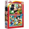 Image de Puzzle de 2 x 20 pièces double Educa Mickey Multicolore 26x33x6 cm 636496