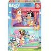 Image de Lot de 50 puzzles double en bois Educa Multicolore 23,2x33,7x29,1 cm 638153