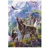 Image de Puzzle 500 pièces : Loups Sur Les Rochers