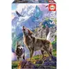 Image de Puzzle de 500 pièces Lobos dans les rochers Educa Multicolore 29x25,1x35 cm 634649