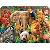 Image de Puzzle 500 Pieces - Animaux Sauvages