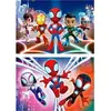 Image de Puzzle de 32 pièces Spidey en bois Educa Multicolore 26,9x18,8x40,3 cm 638155