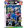 Image de Puzzle de 300 pièces néon Sonic Educa Multicolore 23,2x33,7x29,1 cm 636559