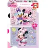 Image de Lot de 96 puzzle double Disney Minnie Multicolore 23,2x33,7x29,1 cm 636563