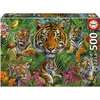 Image de Puzzle 500 Pieces  Tigres