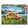 Image de Puzzle - Vacances à la campagne - 1000 pièces - 68x48cm - Dès 14 ans - Educa