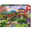 Image de Puzzle de 1500 pièces Educa Borras Japanese Garden Multicolore 85x60 cm 8412668199378