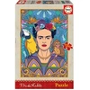 Image de Puzzle - Fridha Kahlo - Portait - 1500 pièces - 85x60cm - Dès 14 ans - Educa