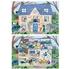 Image de Puzzle 2 x 100 pièces : Interieur de Maison