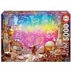 Image de Puzzle - Cabinet d'astrologie - Signes du zodiaque - 5000 pièces - Dès 14 ans - 157x107cm