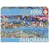 Image de Educa - Puzzle de 3000 pièces pour Adultes au Format panoramique | Vie Panorama. Comprend Un Service de pièce Perdue. Dimensions : 144 x 68 cm. À partir de 14 Ans (20265) en occasion ou reconditionné