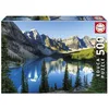 Image de Educa - Lac en Alberta Puzzle 500 pièces | Lac Montagne Paysage Nature Canada Reflet | 48 x 34 cm | Dès 11 Ans (20281) en occasion ou reconditionné