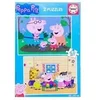 Image de Puzzle - - Peppa Pig - 2 x 48 pieces