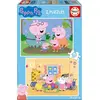 Image de Peppa Pig Puzzle 2x48 Pieces