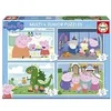 Image de Puzzle Multi 4 Junior - - Peppa Pig - 20+40+60+80 pieces