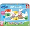 Image de Acticolors - Jeu éducatif - - Peppa Pig - Empilement de jetons colorés et formes - Des 2 ans