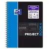 Image de Oxford 400037432 ProjectBook Cahier à Spirales Format A4+ 200 Pages Petits Carreaux 5x5 mm Couverture Polypro Couleur Aléatoire, 235 x 300 en occasion ou reconditionné