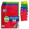 Image de Pack 5 Bloc plastique 90 gr Fº 80 quadrillé