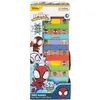 Image de Cube d'activité + dominos en bois Woomax Spiderman Marvel (x52) Multicolore 26x11x8 cm 8412842487505