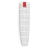 Image de Rayen - Manchons en Fer - Élastique - Couverture avec Couches de Mousse, 100% Coton et revêtement en Titane - Dimensions : 61,5 x 21,5 cm, Rayures Bleues, Blanc en occasion ou reconditionné