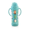 Image de - bouteille thermique en acier inoxydable avec paille, thermokid aqua paille