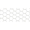 Image de Grillage métalique 1 x 25 m - maille 13 x 0,7 mm - structure hexagonale - triple torsion