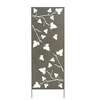 Image de Panneau décoratif ajouré en acier motif feuilles de lierre
