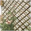 Image de Treillis en bois FSC extensible TRELLIWOOD - 1 x 3 m - Marron