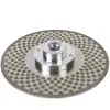 Image de Disque diamant à tronçonner et à meuler multimatériaux avec filetage ECD Superpro 125mm Rubi
