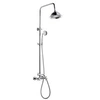 Image de Colonne de douche avec robinet mélangeur retro - chrome