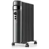 Image de Alpatec Agadir 2000 - Radiateur à huile - mobile - 2 kWatt - noir