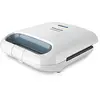 Image de Taurus Mysandwich - Grill électrique 800W, Sandwich et croque monsieur, 2 plaques carrées anti-adhésives, Voyants d'alimentation et pré-chauffage, Blanc en occasion ou reconditionné