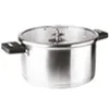 Image de Set 3 casseroles inox 16 / 18 / 20 cm + poignée 56610