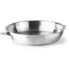 Image de Poêle inox amovible combi 20 cm - - Argent / Métallique - Acier Inoxydable (inox)