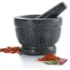 Image de Mortier et pilon en granit 16cm 60516