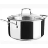 Image de Faitout inox 24cm + couvercle 60874
