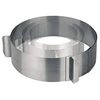 Image de Cercle extensible 16/30 cm - - Gris - Acier Inoxydable (inox)
