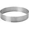 Image de 68550 cercle rond perforé acier inoxydable gris 20 cm