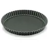 Image de 68882 MOULE A TARTE DENTELE ALUMINIUM ANTIADHESIFERENT 28 CM