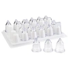 Image de Lacor 68994 24 Pièces de Douilles Assorties Acrylique, White en occasion ou reconditionné