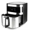 Image de Friteuse 69511 5.5L 1500W Technologie TotalCook Fonction Tactile Acier Inoxydable Argent Noir