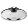Image de Couvercle en verre bord inox 32 cm - - Transparent - Verre