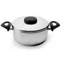 Image de faitout+couverc.inox studio d.20cm
