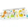 Image de Plafonnier 3-lampe Dinos lueur dans les 51 cm blancs noirs