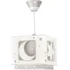 Image de Dalber lampe de plafond - suspension carrée - lune - brun