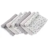 Image de Jané Lot de 6 Langes Bébé 35x35 cm, Coton et Bambou Naturel, Multiusage, Hypoallergéniques, Écologiques, Gris en occasion ou reconditionné